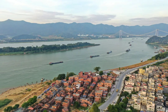 云浮 | 蟠咀村：枕西江风景 兴渔耕经济